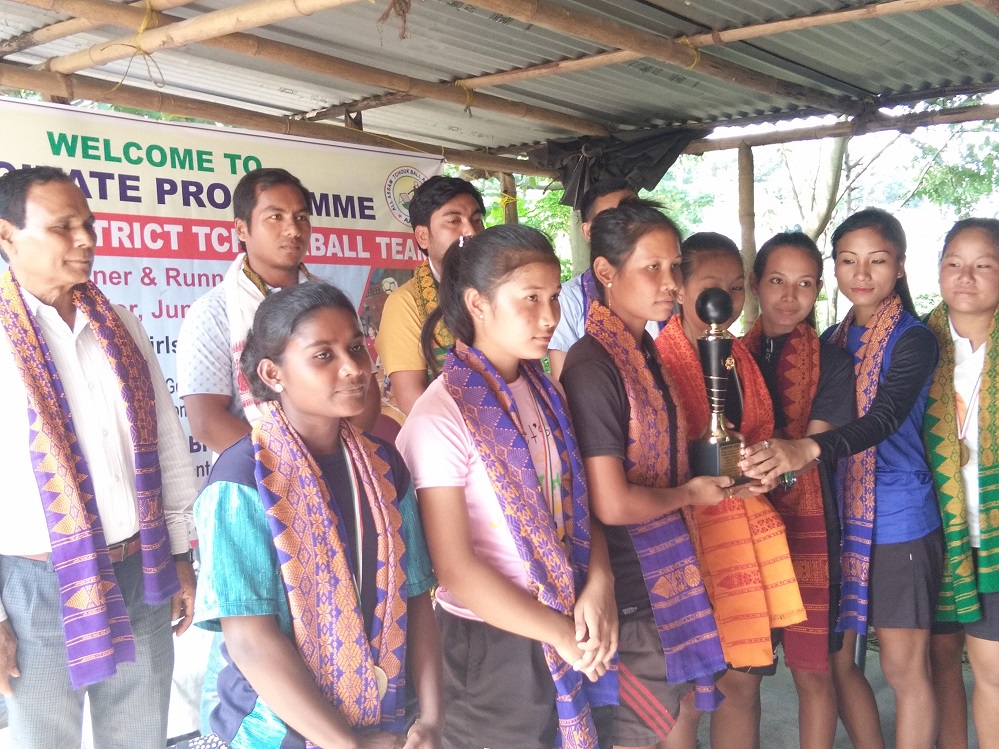Players  feted