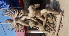 Preparation's on for smooth Durga Puja at Hojai.