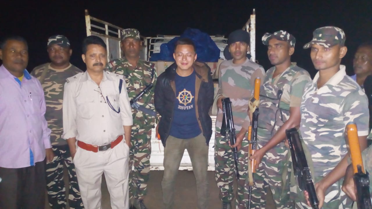 37th Bn, SSB apprehends Bhutanese national