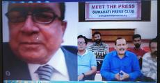 Interacting with Indian media