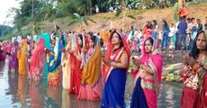Chhat Puja celebrated in Namrup