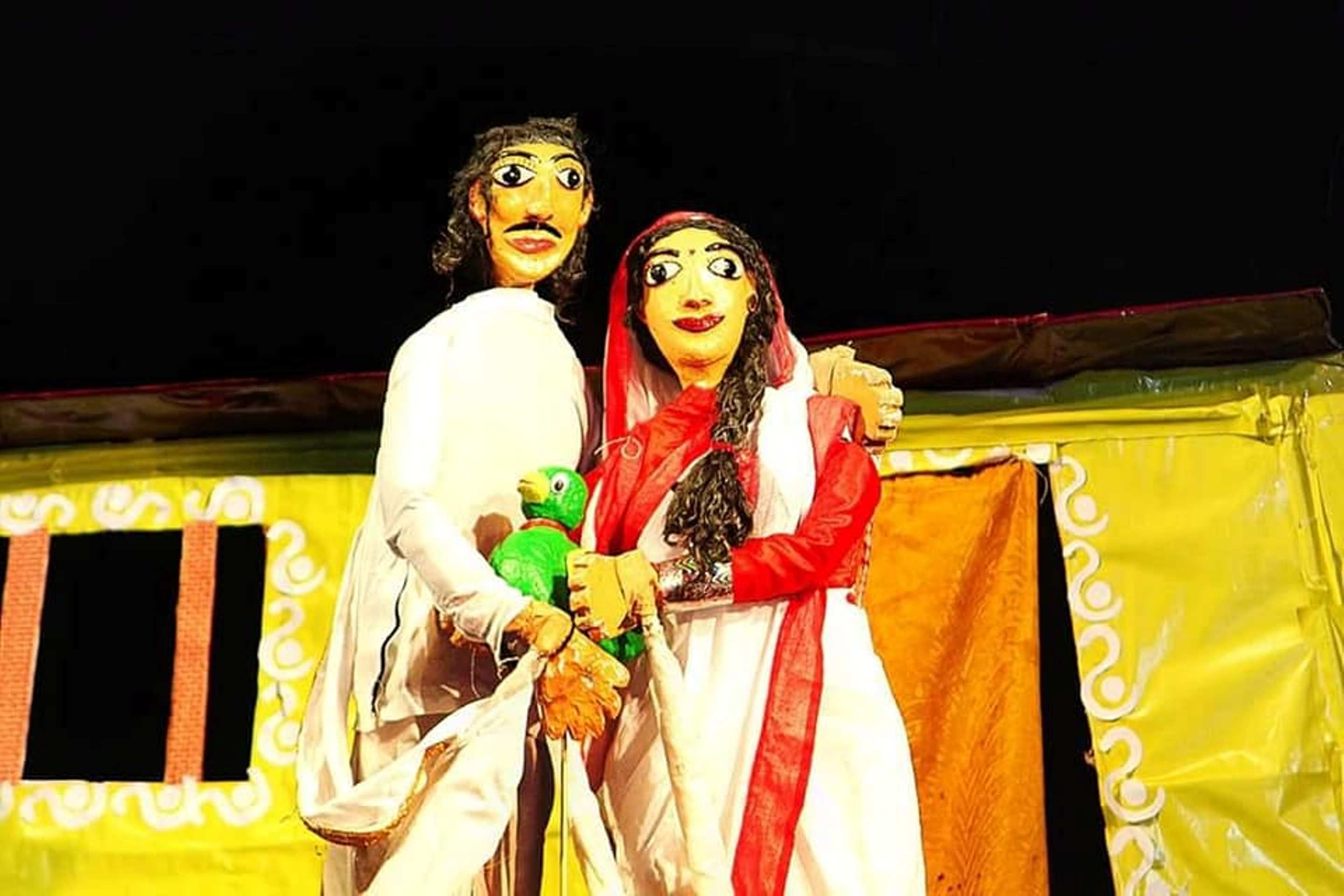 Puppet show performed in Port Blair
