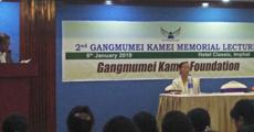 Gangmumei Kamei Memorial lecture held