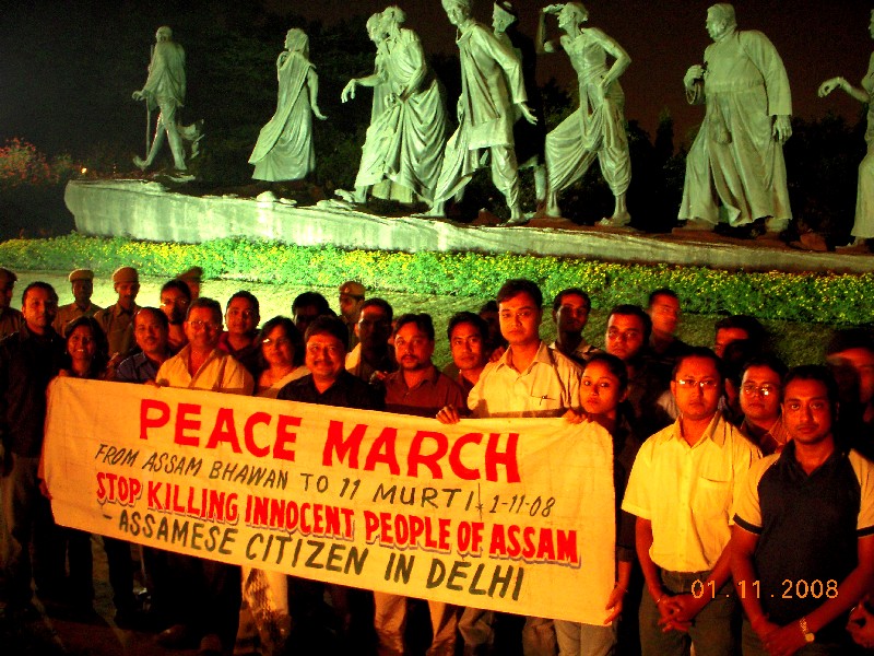 Peace March by Citizens in Delhi