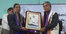 Bidyasagar Narzary conferred Gurudev Kalicharan Brahma award
