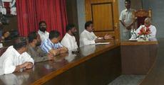 Assam Governor S C Mathur for all party meeting