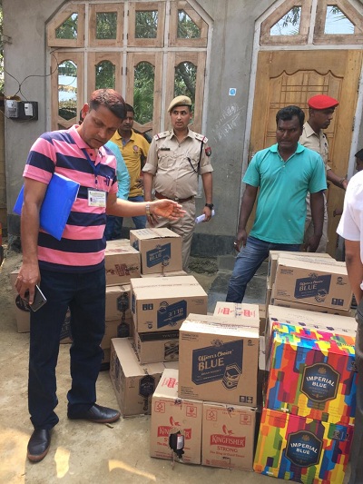 Foreign liquors seized in Nagaon