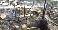 Fire gutts Dadgiri Bazar in Chirang