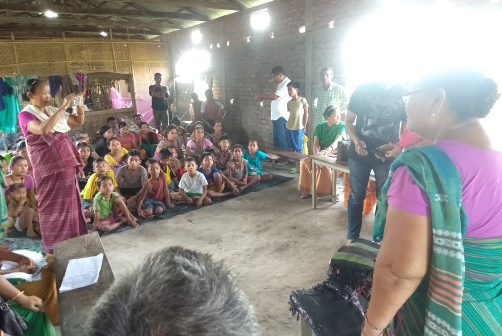 Relief materials distribute in Kokrajhar