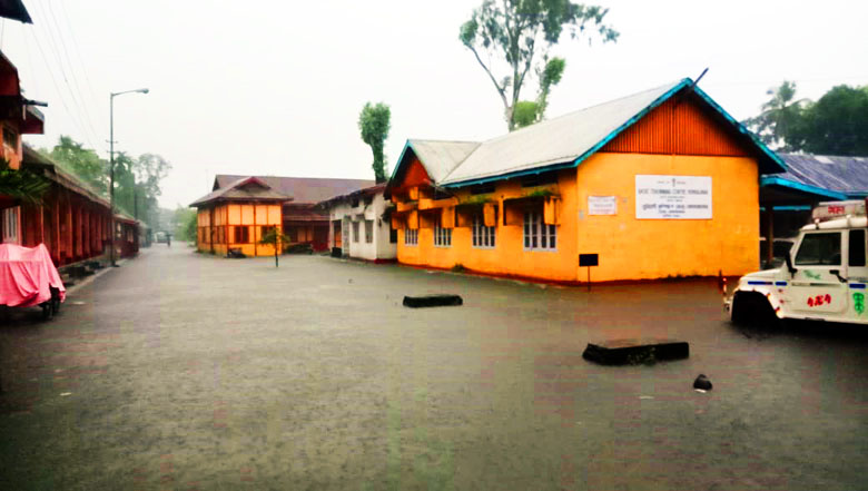 Flood submerge parts of Kokrajhar town