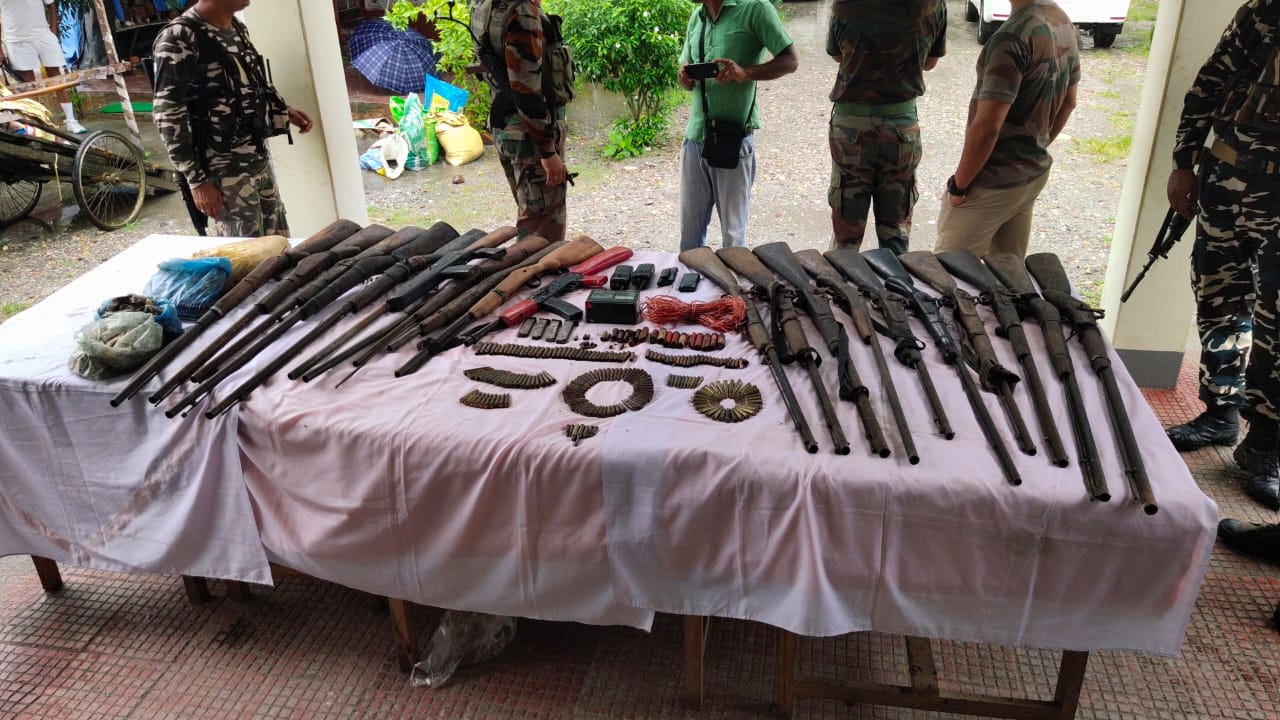Arms recovered