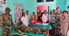 Gandhi Jayanti celebrated by Army in Lingibore