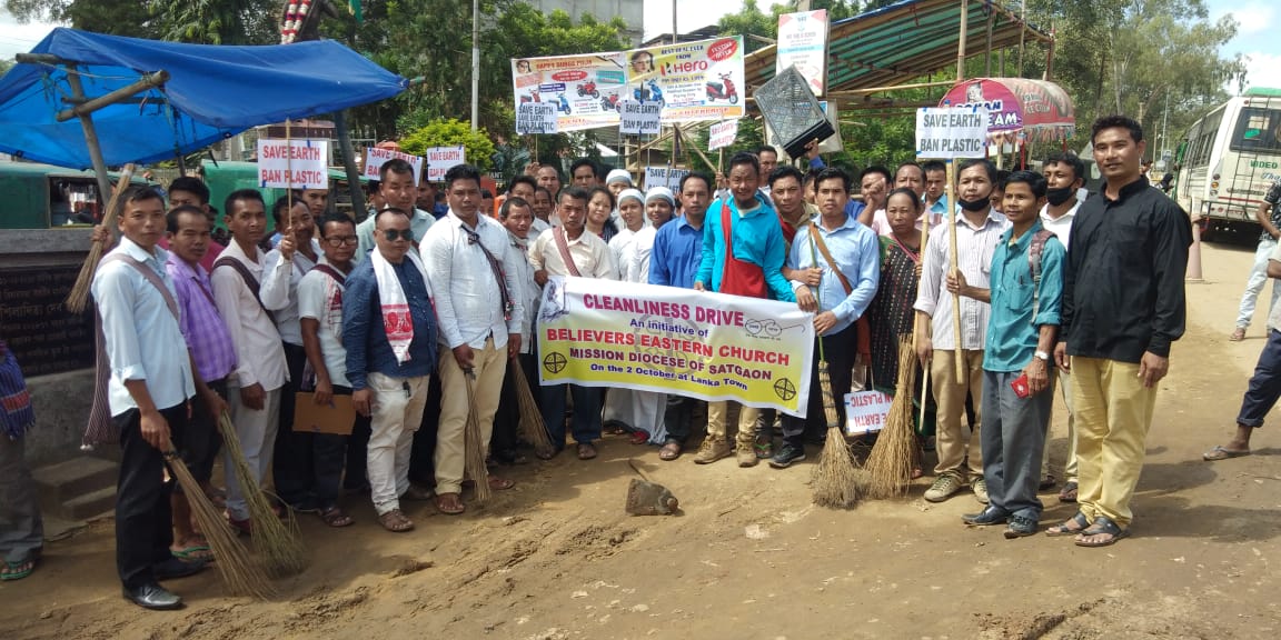 Believers Eastern Church Satgaon Mission Diocese Cleanliness Drive