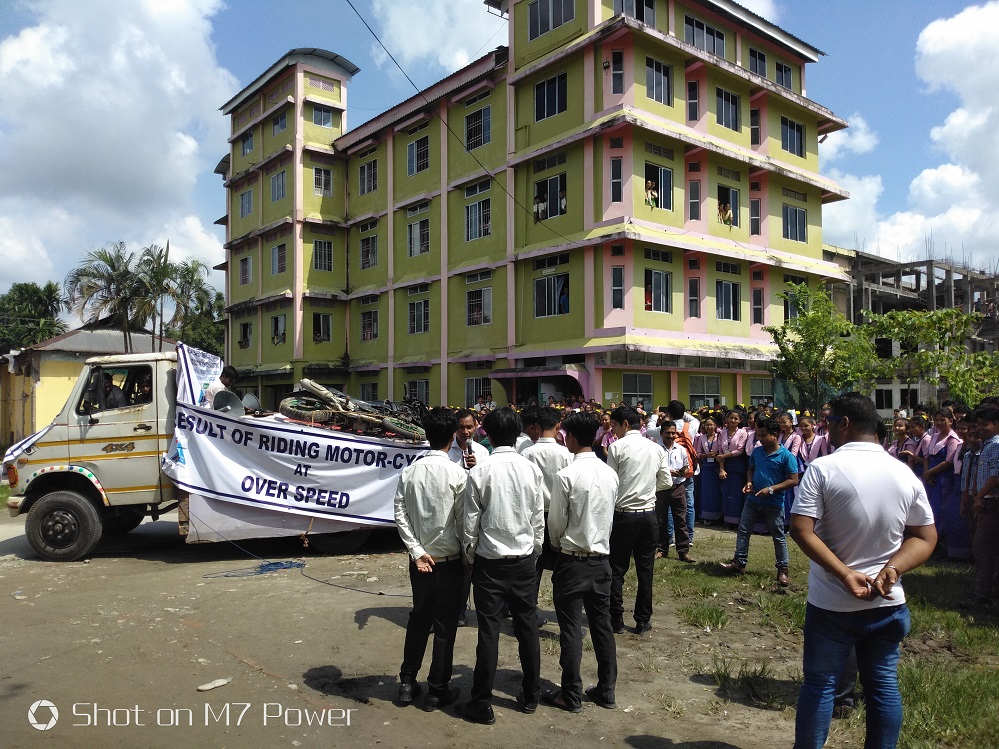 Road safety awareness progrrame held in Kokrajhar