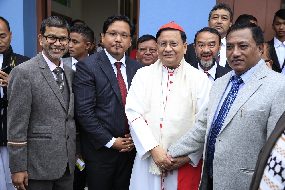 Cardinal Charles Bo Concludes Week-long Visit to Northeast India