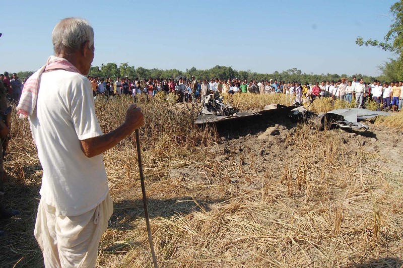 MiG crashes at Lakwa in Sivasagar