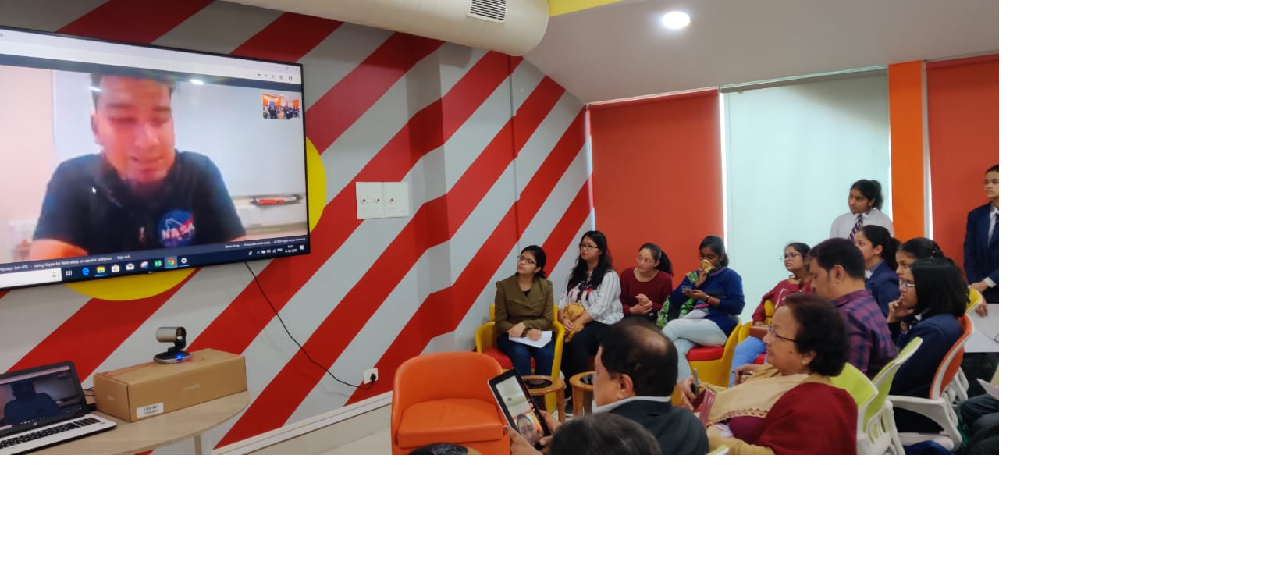 Scientist chat with students in Guwahati