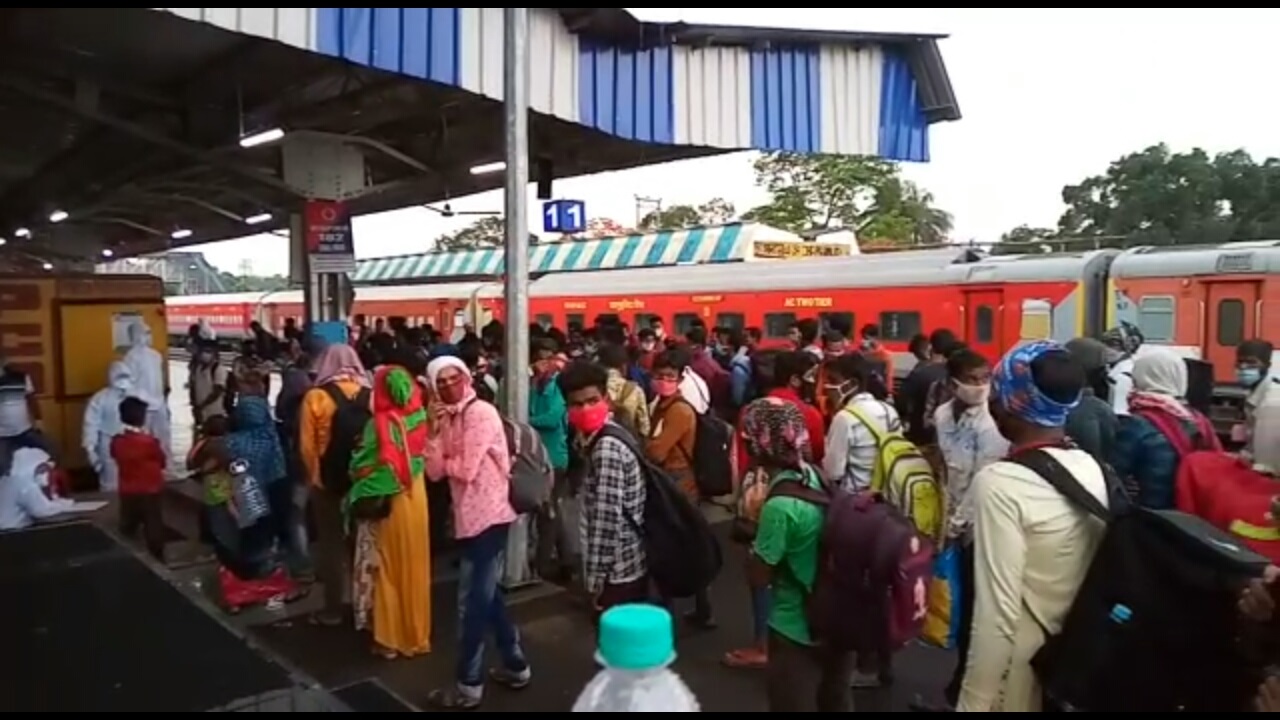 Stranded persons return from Coimbatore