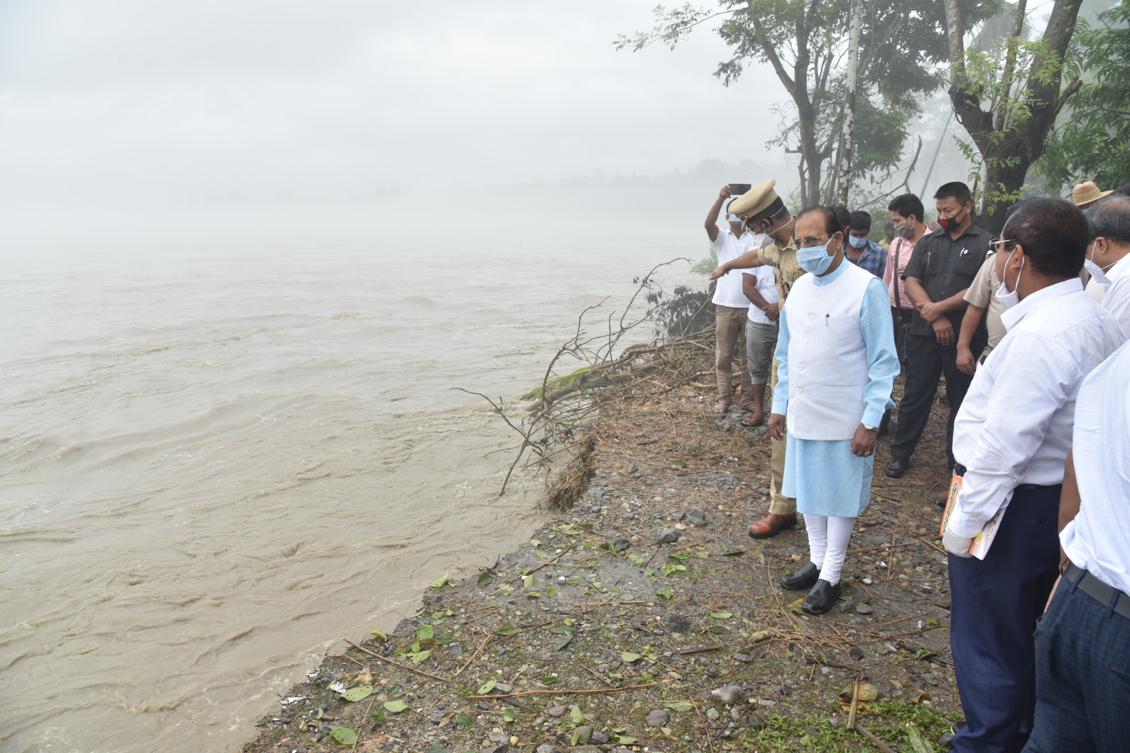 Flood situation discussed on Loksabha TV