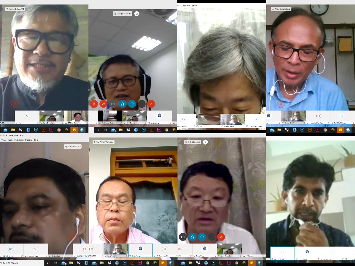 GU Vice Chancellor inaugurated India-Taiwan Global Bamboo webinar