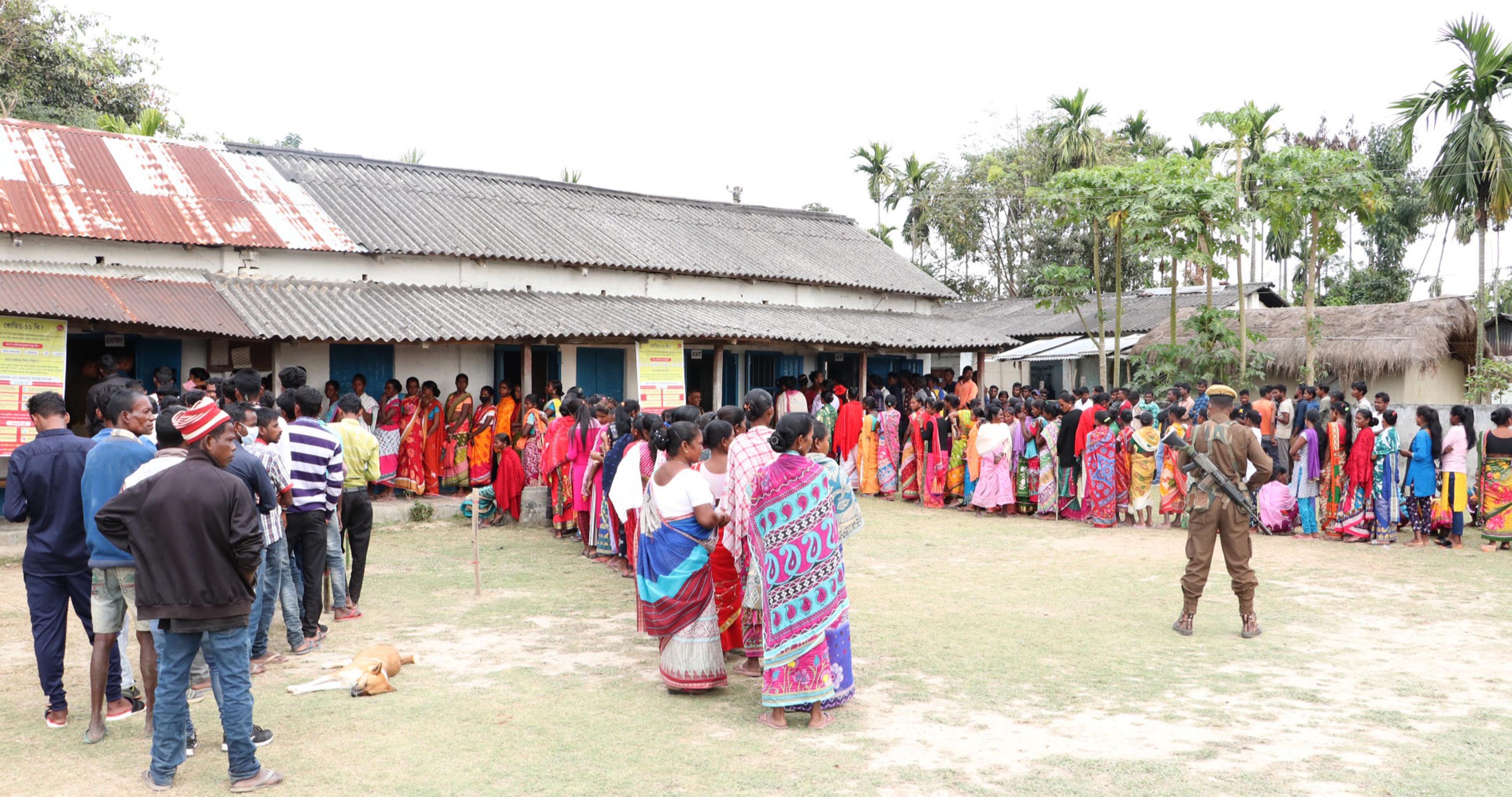 Peaceful BTC polling in Chirang