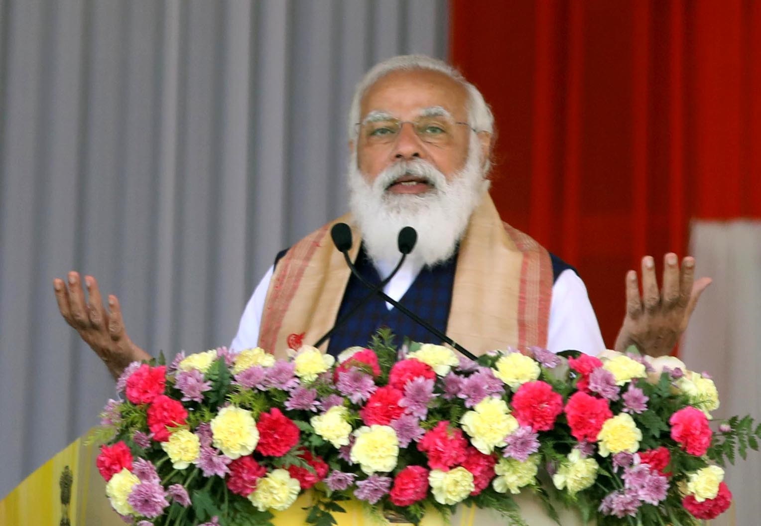 Modi doles out land pattas to 1 lakh families of Assam