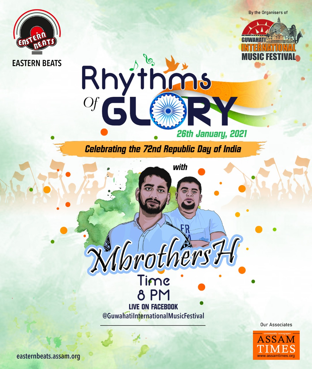 Patriotic musical programme on R'Day