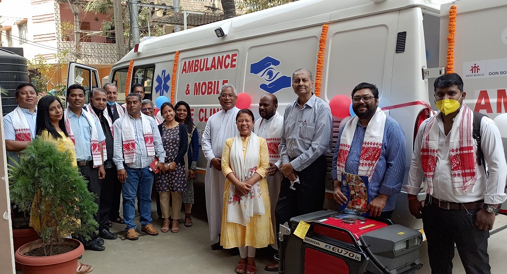 First Mobile Eye Clinic in North East India Inaugurated