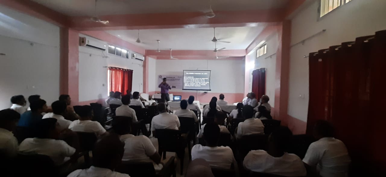 Workshop on wildlife crime scene