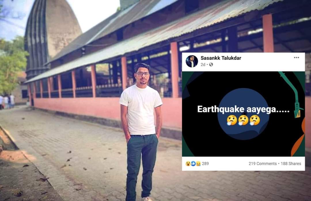 Earthquake prediction creates ,social media abuzz