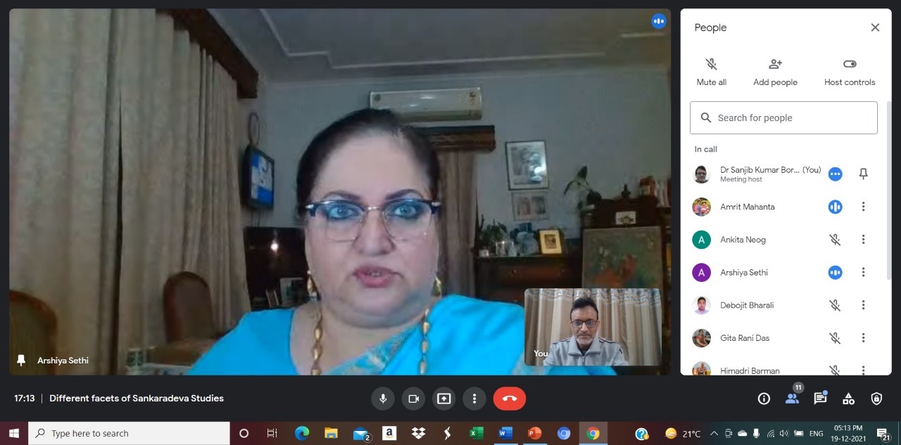 Discussion on Sankaradeva held