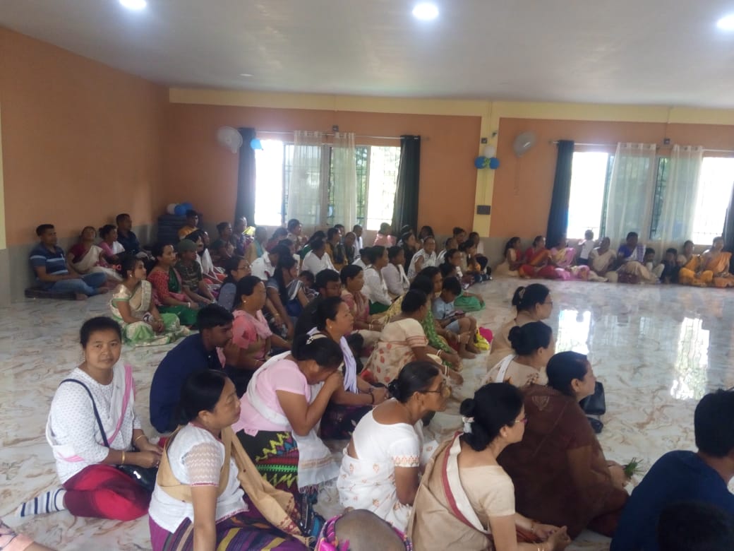 Meditation Hall inaugurated at Margherita Buddha Vihar