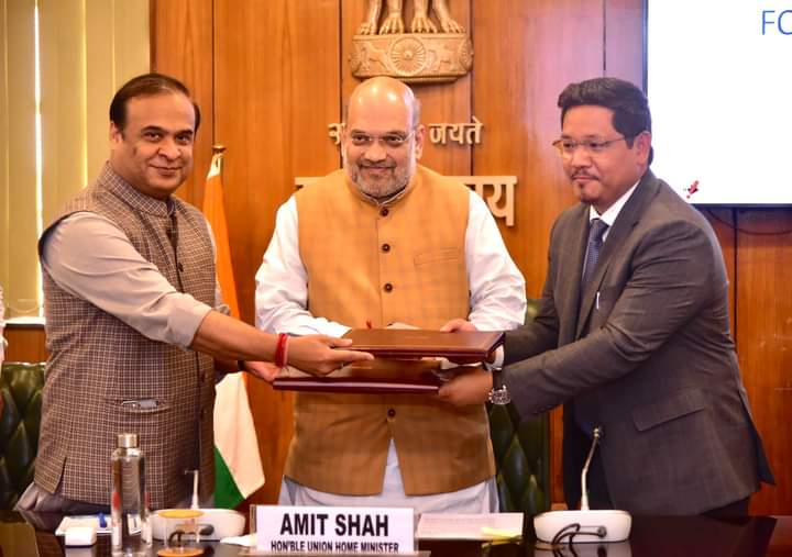 Assam,Meghalaya claim border row 