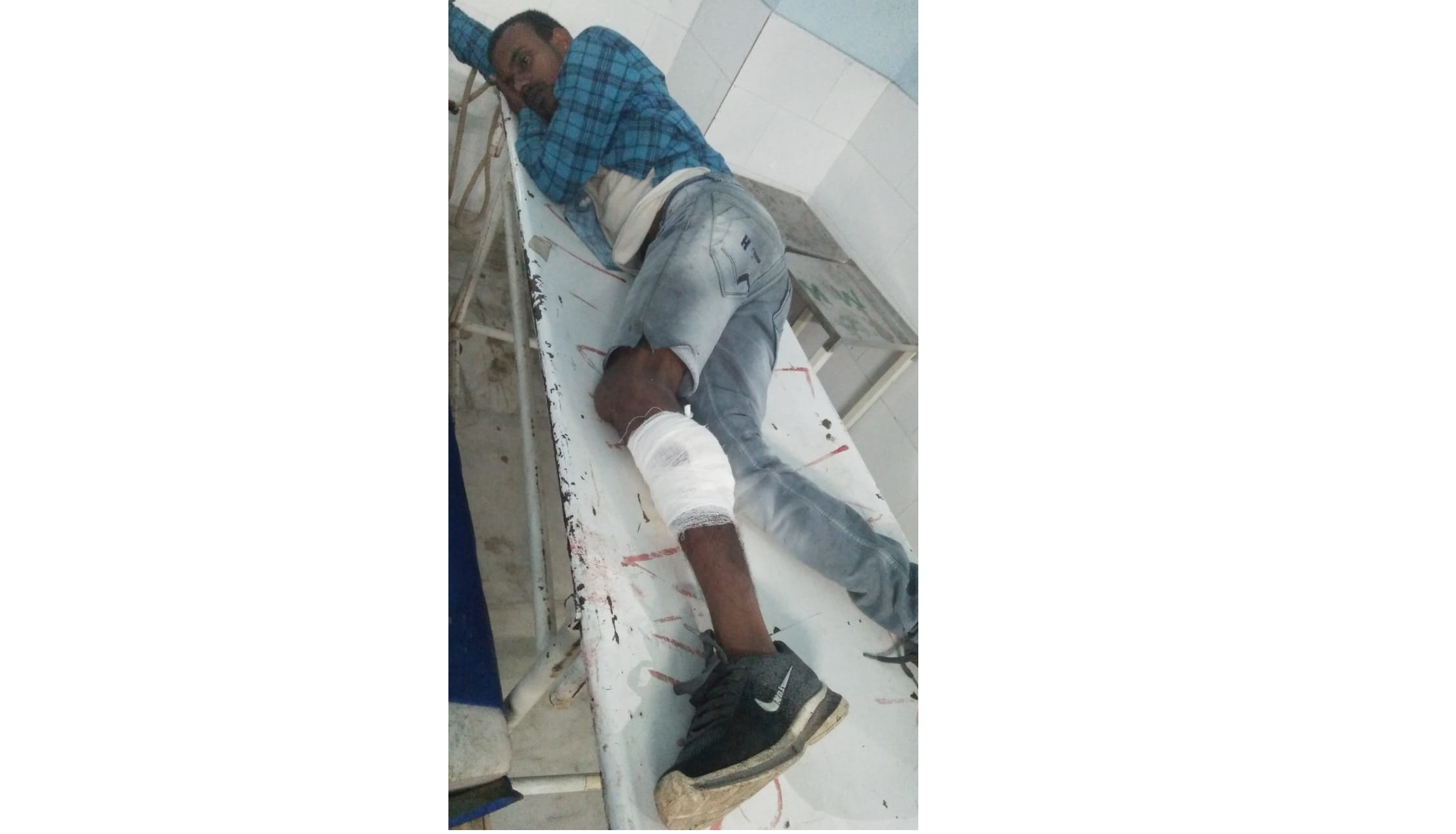  Ganja smuggler sustained bullet injuies