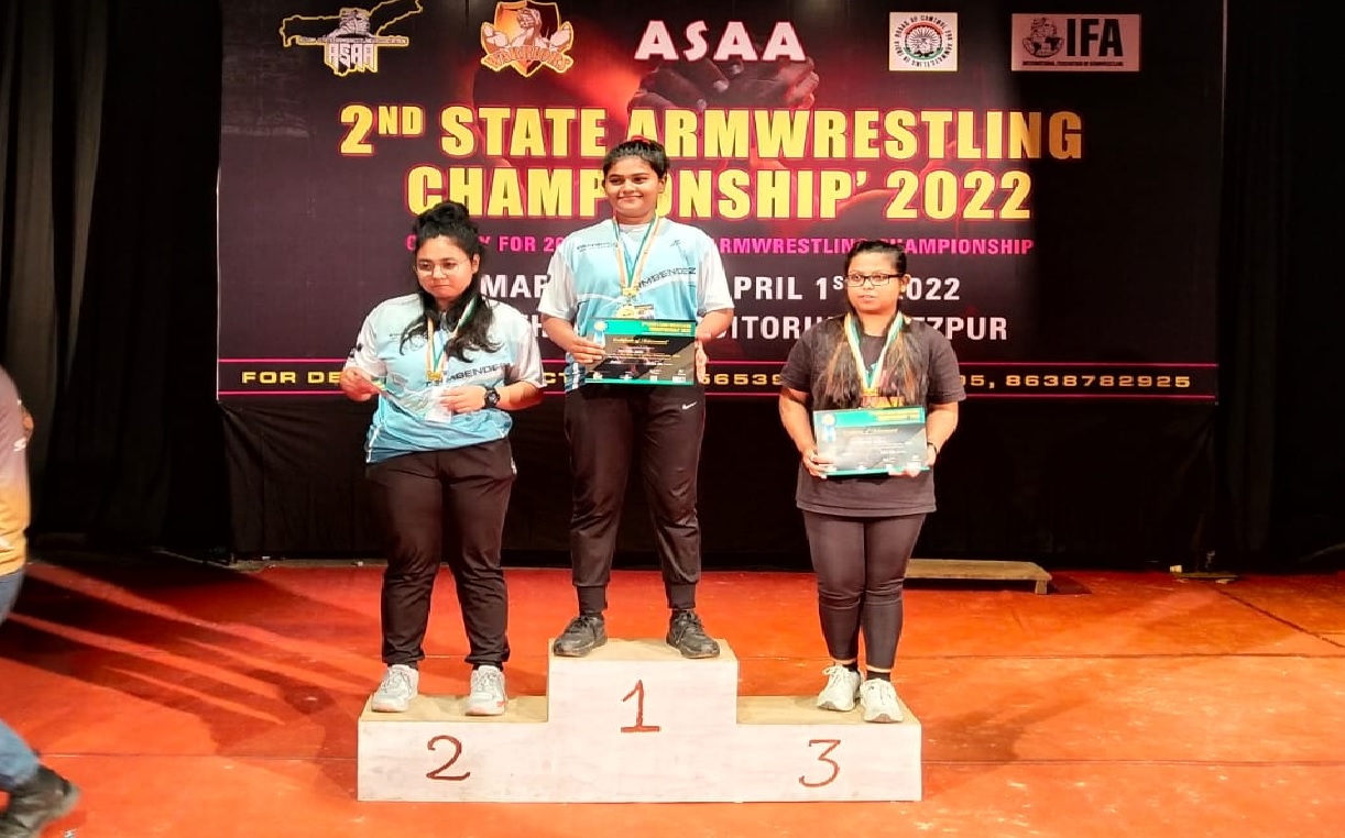 Ledo Girl shines in State Arm Wrestling Championship