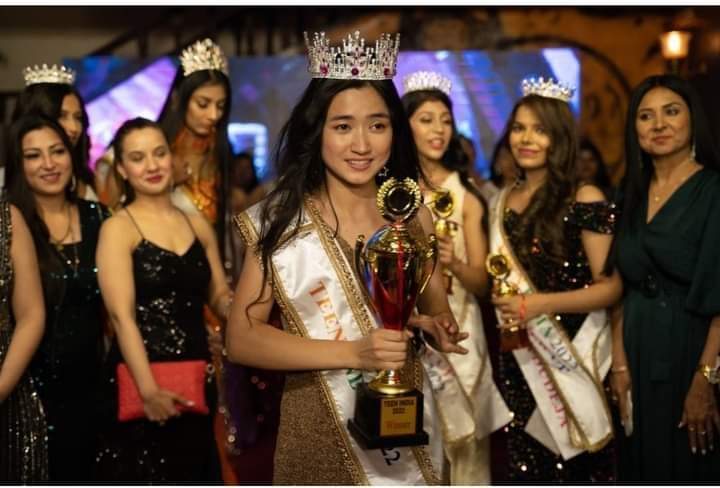 Sikkim's Sixteen-year-old Sahara Hangma Subba  wins Miss Teen India 
