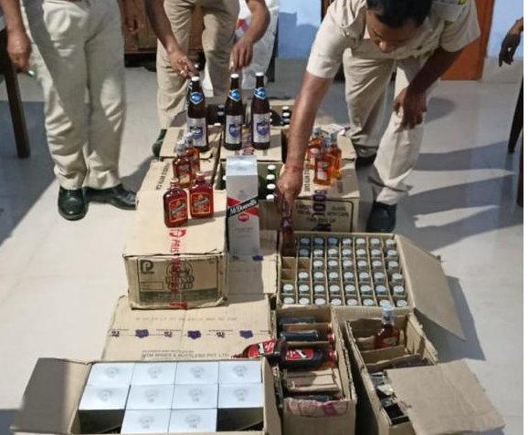 Illegal liquor seized