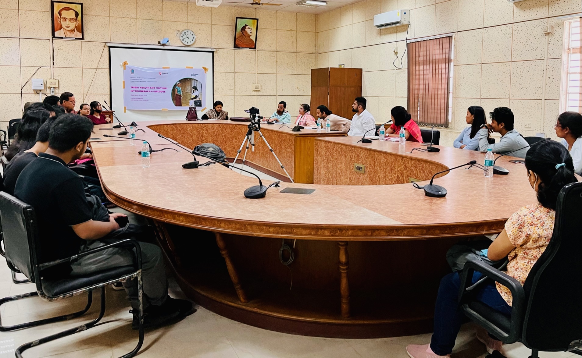 Discussion on Tribal Health and Culture Interlinkages held at Cotton University