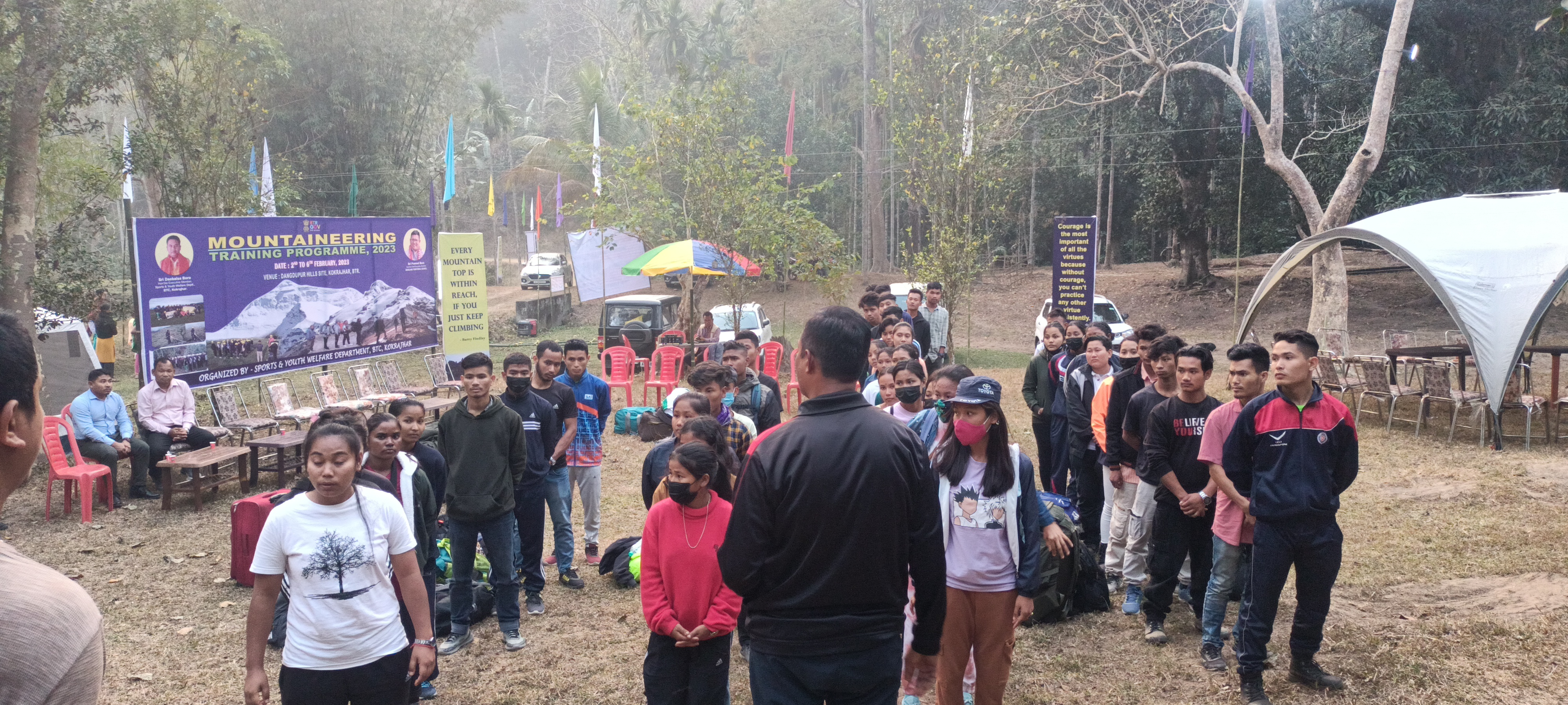 Mountaineering Training Kicks Off in Kokrajhar