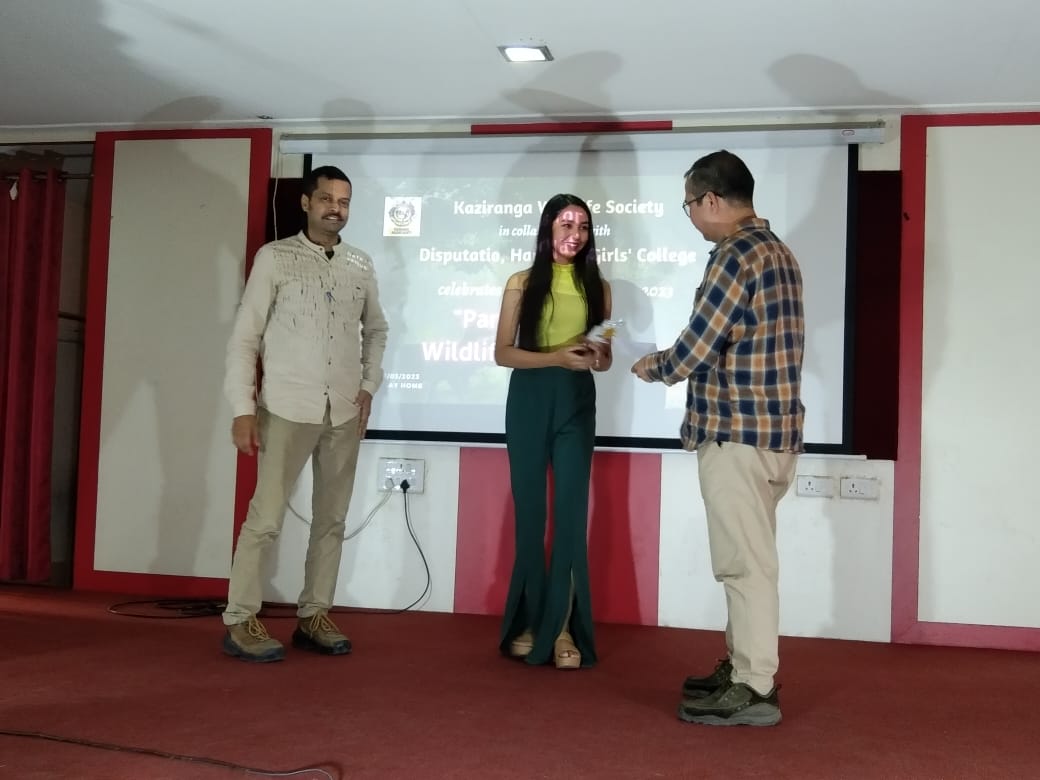 Kaziranga Wildlife Society-Disputatio organize ramp walk, extempore speech to mark World Wildlife Day 