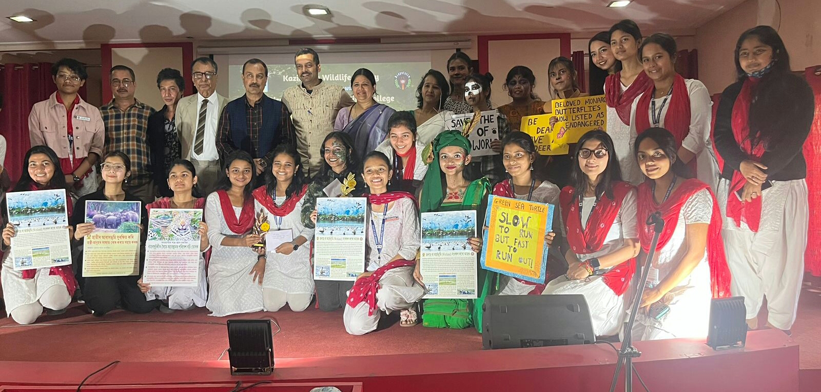 Kaziranga Wildlife Society-Disputatio organize ramp walk, extempore speech to mark World Wildlife Day 
