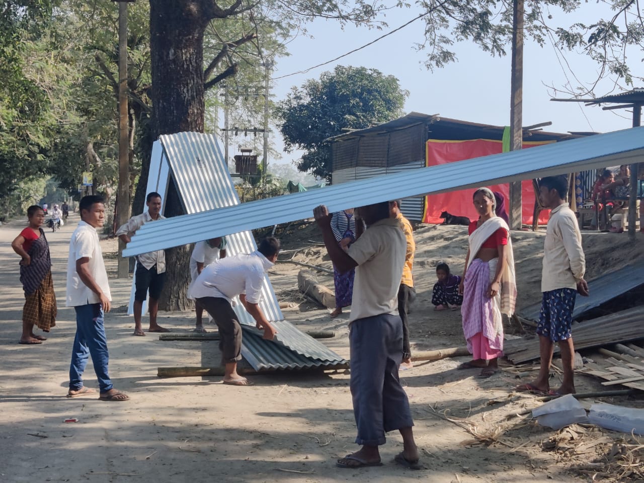 NEADS responds to fire tragedy among vulnerable communities in Majuli