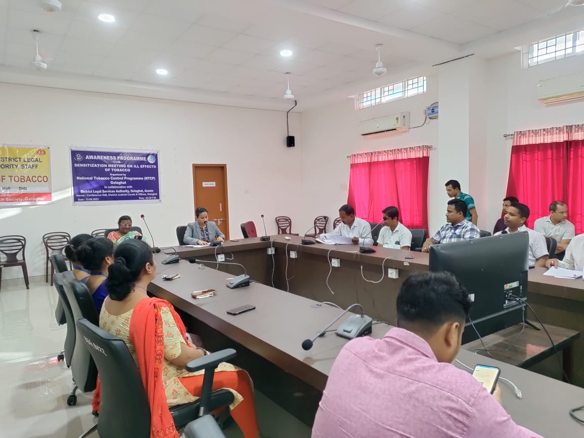 Golaghat Hosts Tobacco Awareness Workshop Advocating a Smoke-Free Future