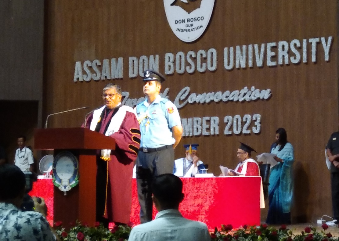 Assam Don Bosco University Celebrates 12th Convocation, Honors Outstanding Graduates