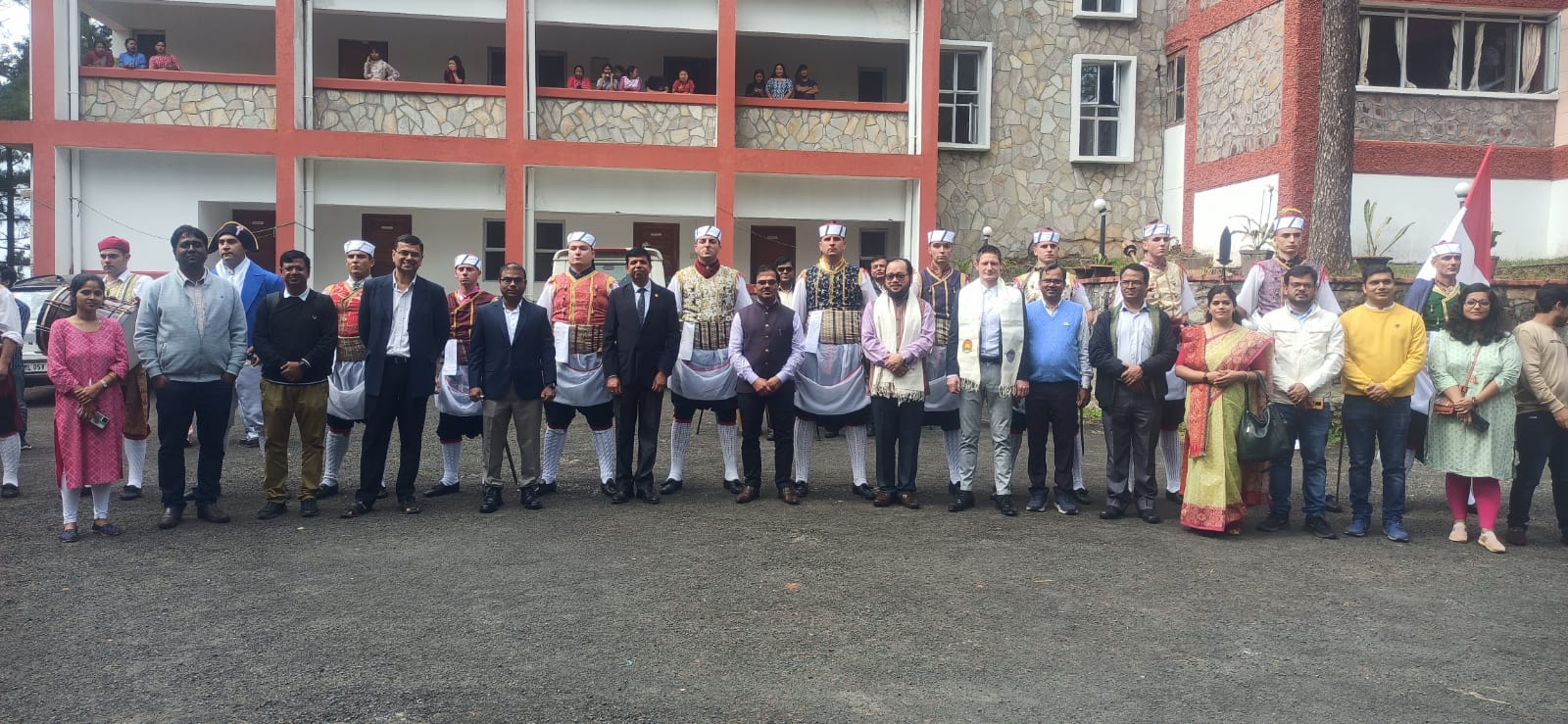 Delegation from Croatia Showcases Kumpanjija Sword Dance at NEHU