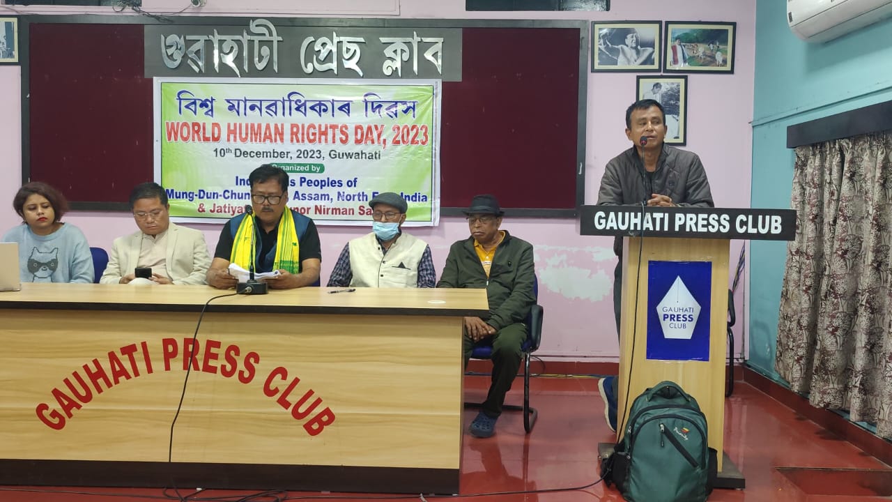 Indigenous Communities in Assam and Northeast India Mark International Human Rights Day