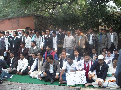 Dharna by Assam communities in Delhi