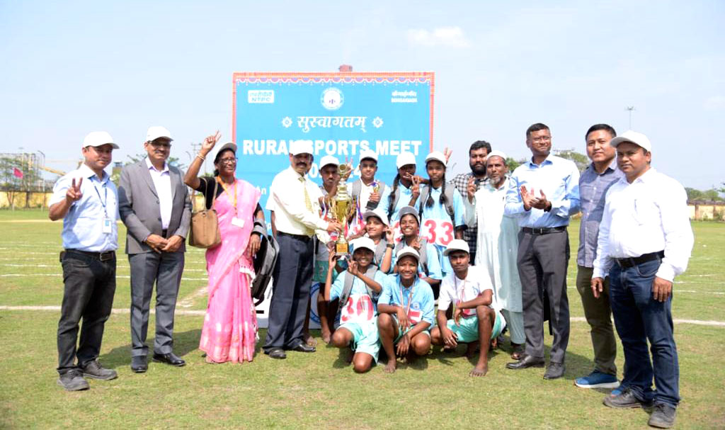 NTPC Bongaigaon Salakati Organizes Rural Sports Meet for Local Schools