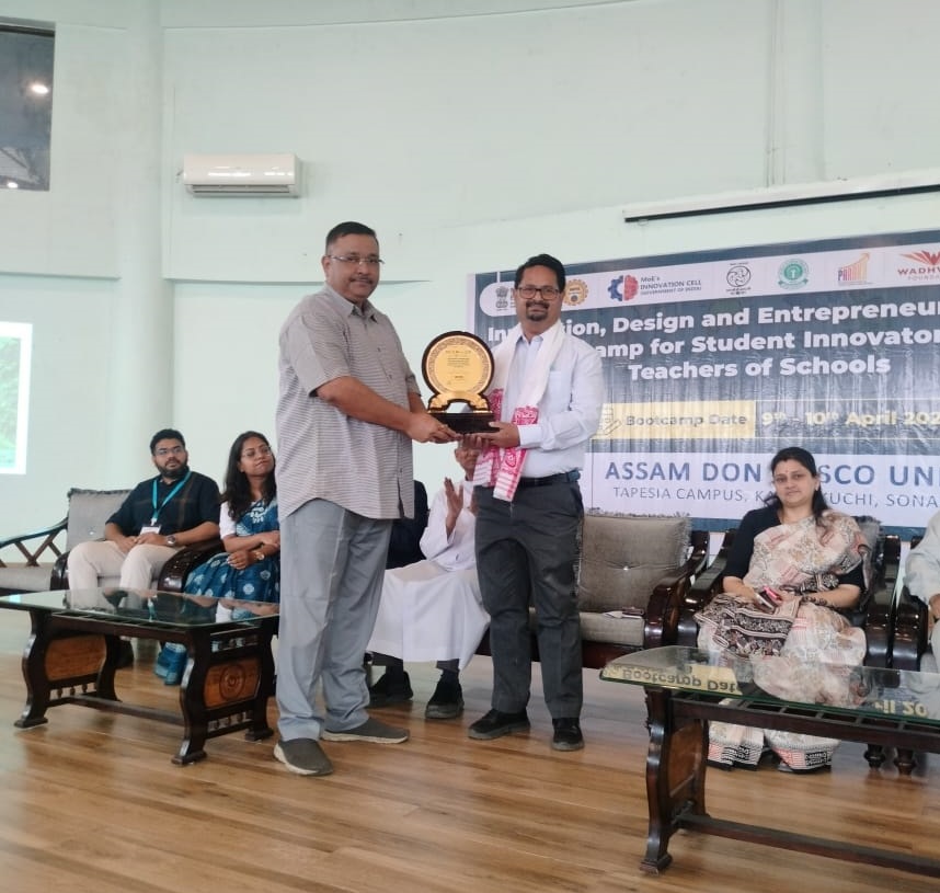 Innovation Spark Ignited at Assam Don Bosco University: IDE Bootcamp Empowers Students and Teachers