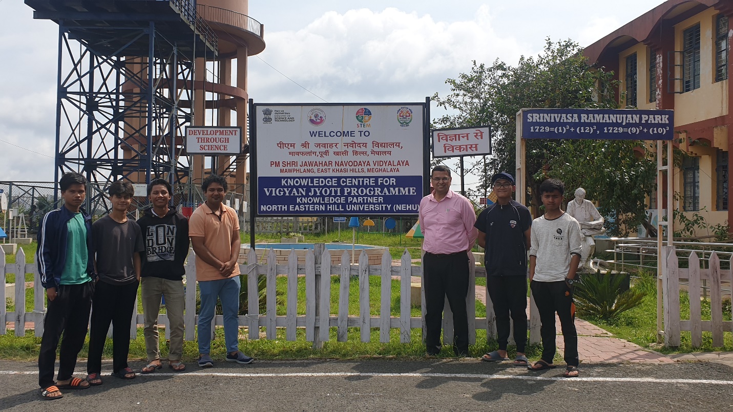 Vigyan Jyoti Program Inspires Students in Mawphlang
